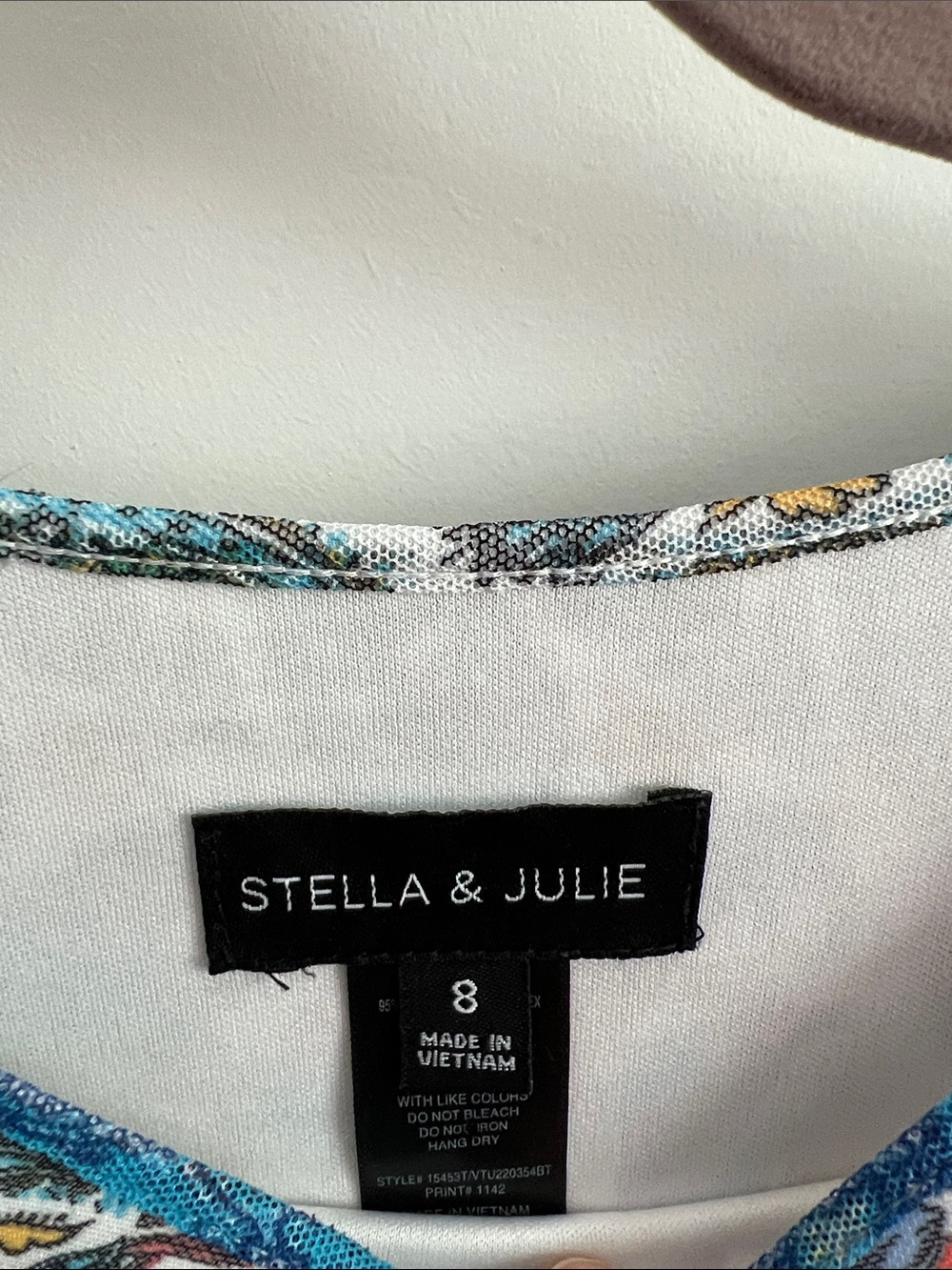 Stella & Julie Bohemian Patchwork Floral Maxi Dress-EUC - Picture 9 of 9